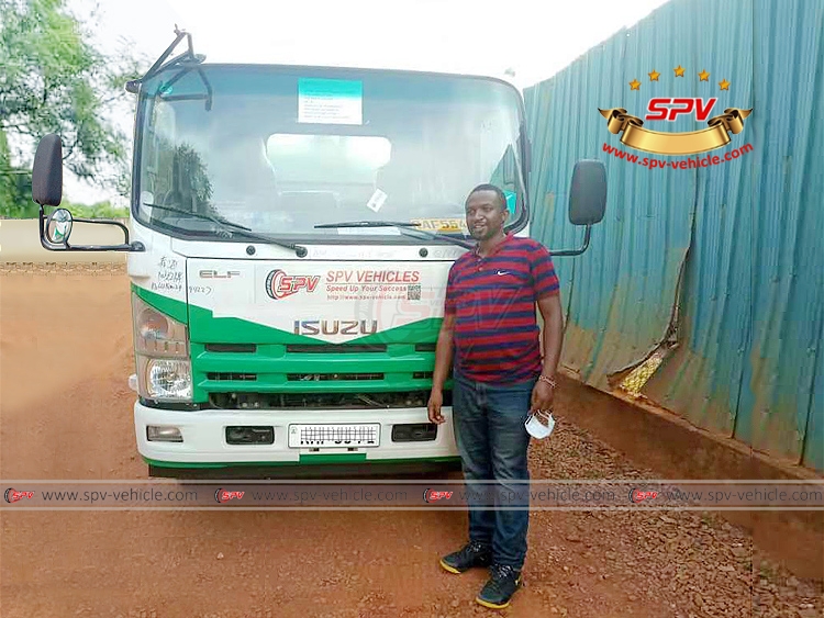 5,000 Litres Septic Tank Truck ISUZU - In Rwanda